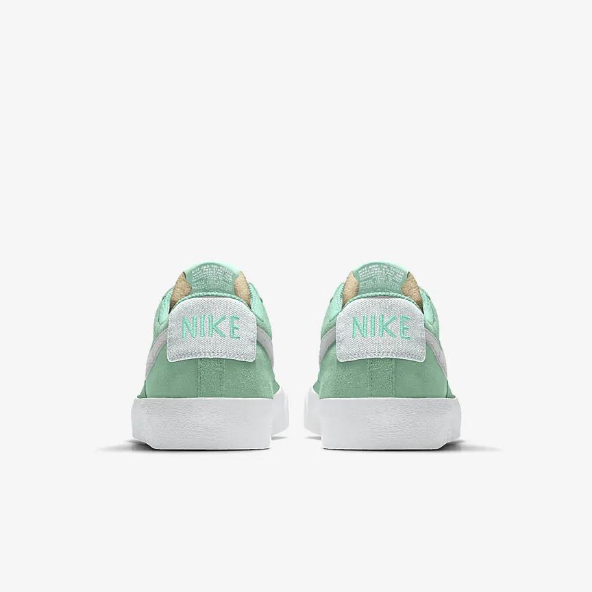 Giày Nike Blazer Low '77 By You Nam Xanh